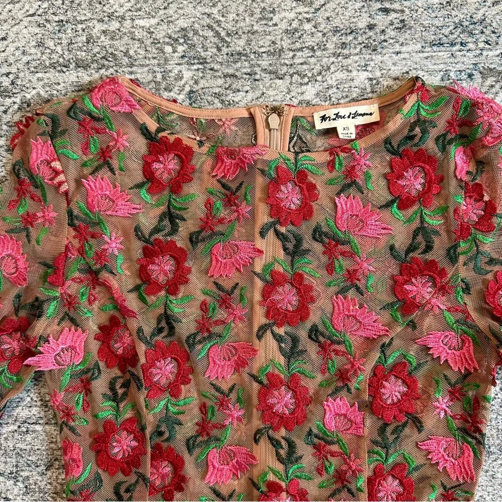 🆕For Love and Lemons Amelia swing dress XS - Picture 3 of 7